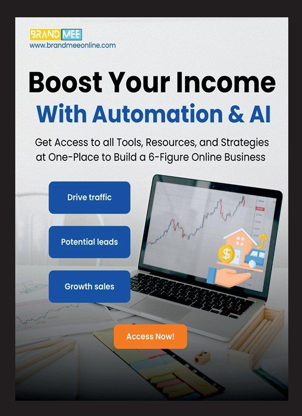 Boost Your Income with Automation & AI - BrandMee Online